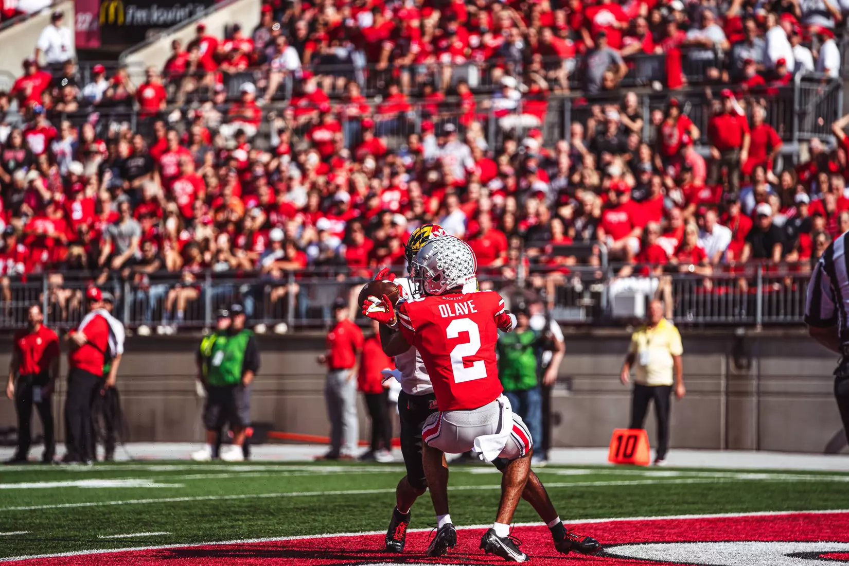 Buckeyes Sprint by Terps, 66-17