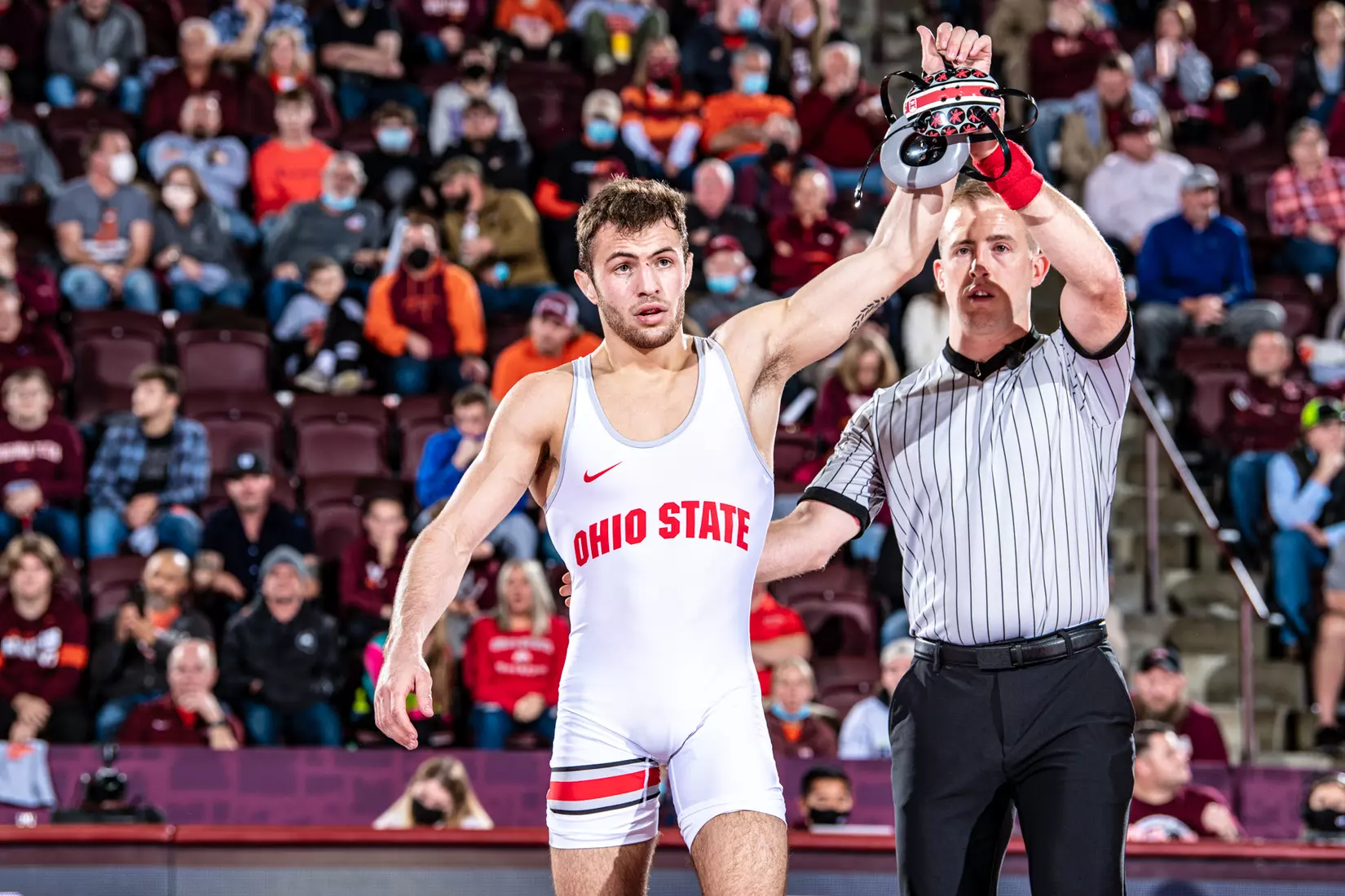 Orndorff Secures Win for No. 8 Buckeyes at No. 10 Virginia Tech