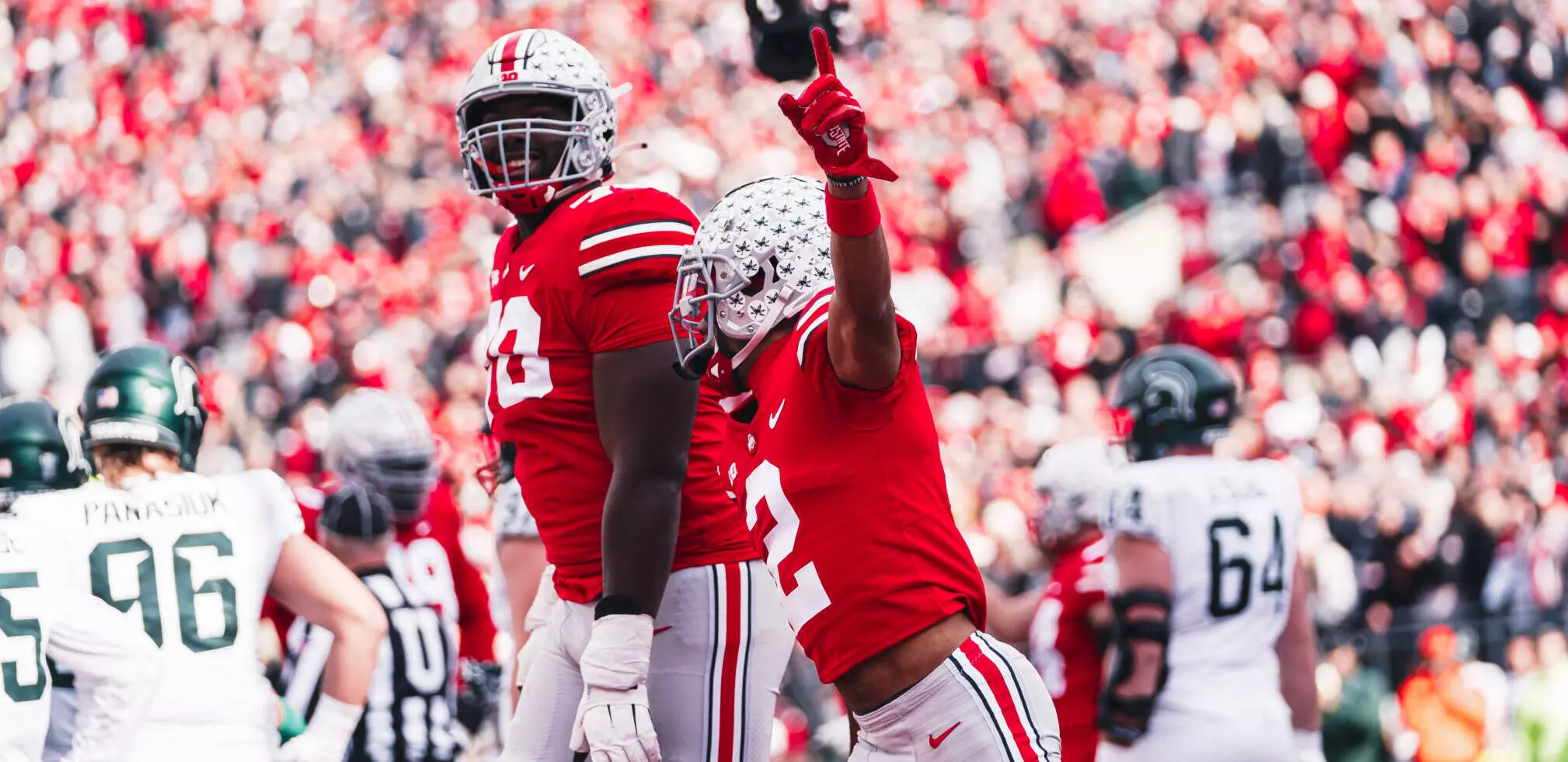 Stroud’s Six First Half TDs Carry Buckeyes to Impressive Win over Michigan State