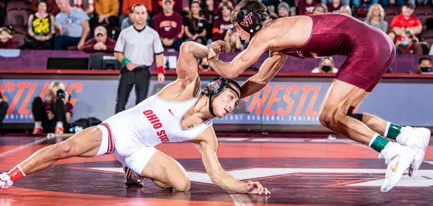 Heinselman Named B1G Wrestler of the Week