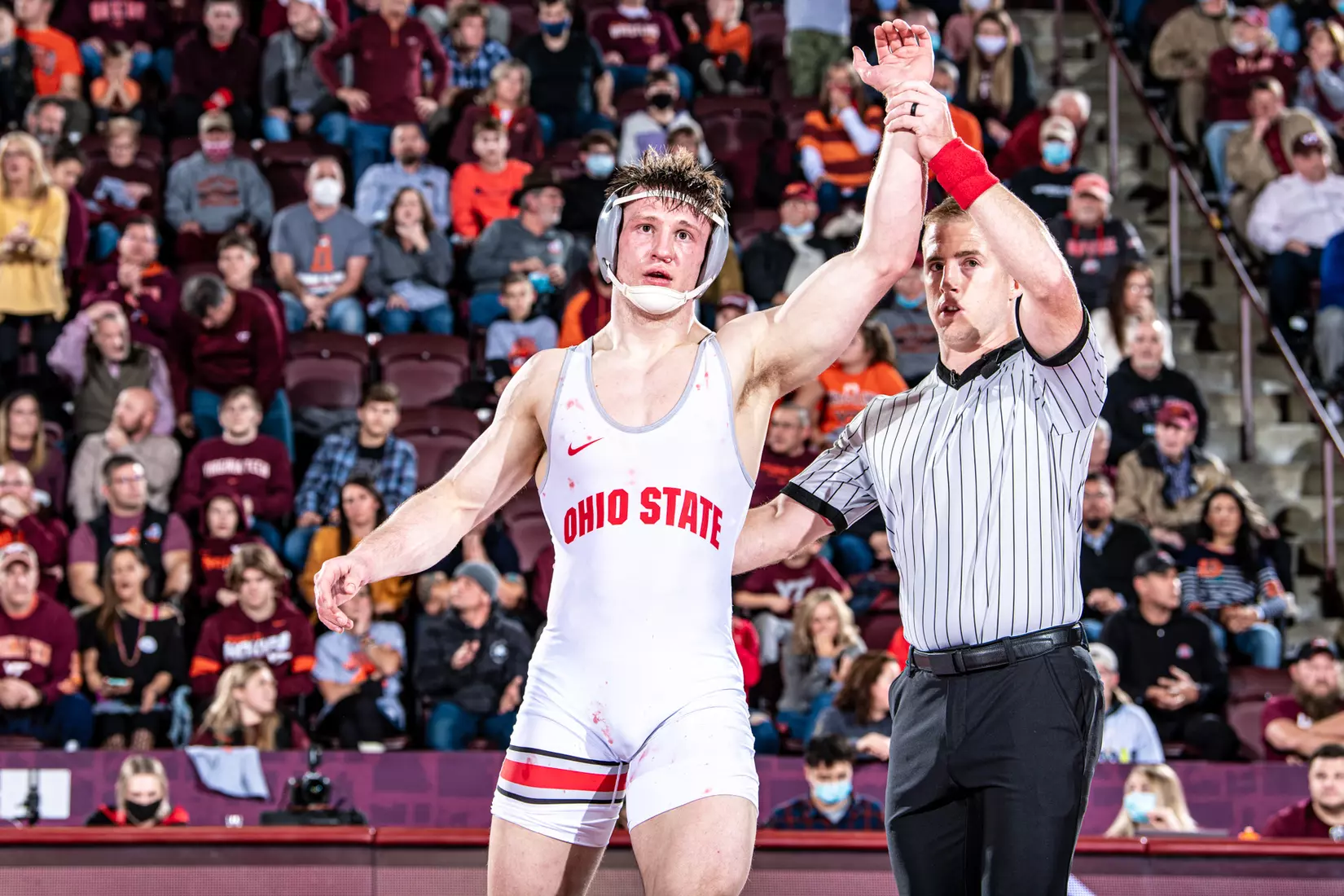 Orndorff Secures Win for No. 8 Buckeyes at No. 10 Virginia Tech