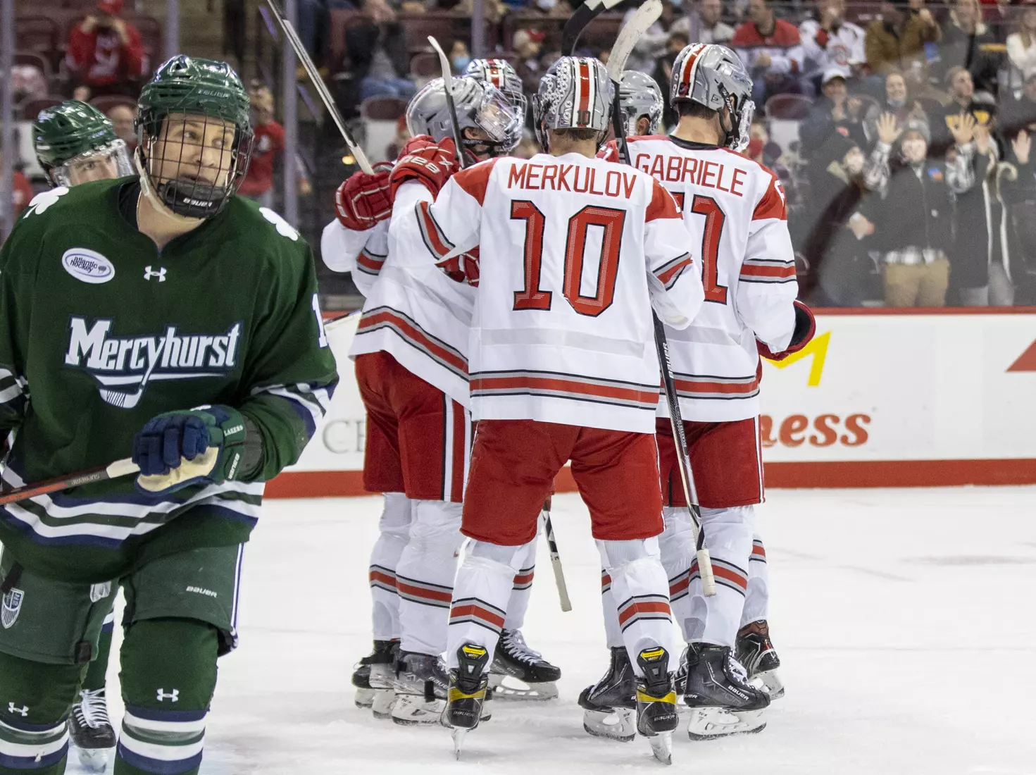 No. 17 Buckeyes Fall to Mercyhurst, 5-4