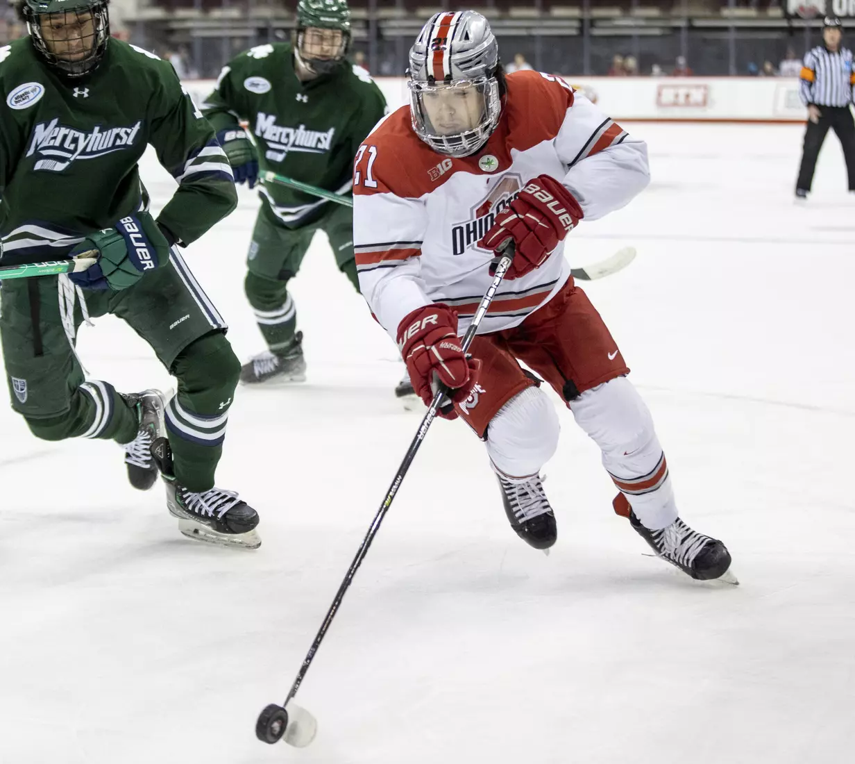 No. 17 Buckeyes Fall to Mercyhurst, 5-4