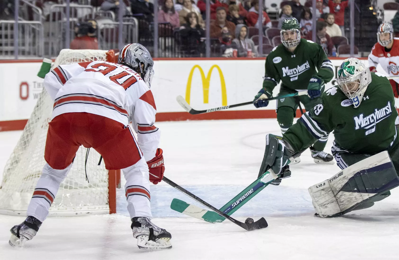 No. 17 Buckeyes Fall to Mercyhurst, 5-4