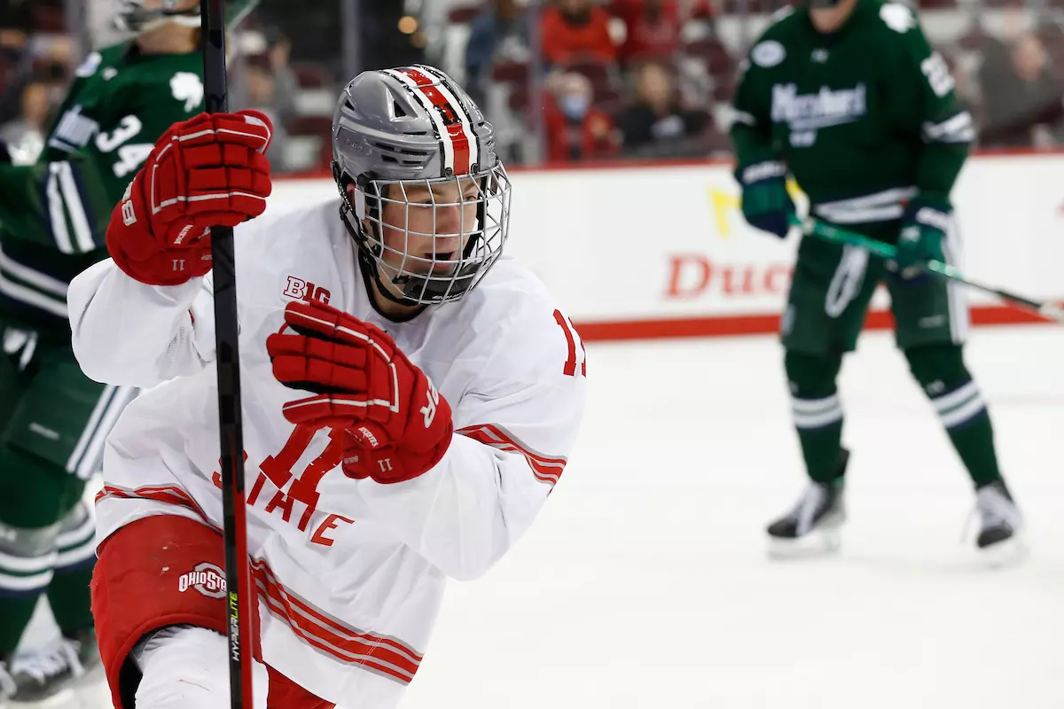 No. 17 Buckeyes Post 3-2 Win over Mercyhurst