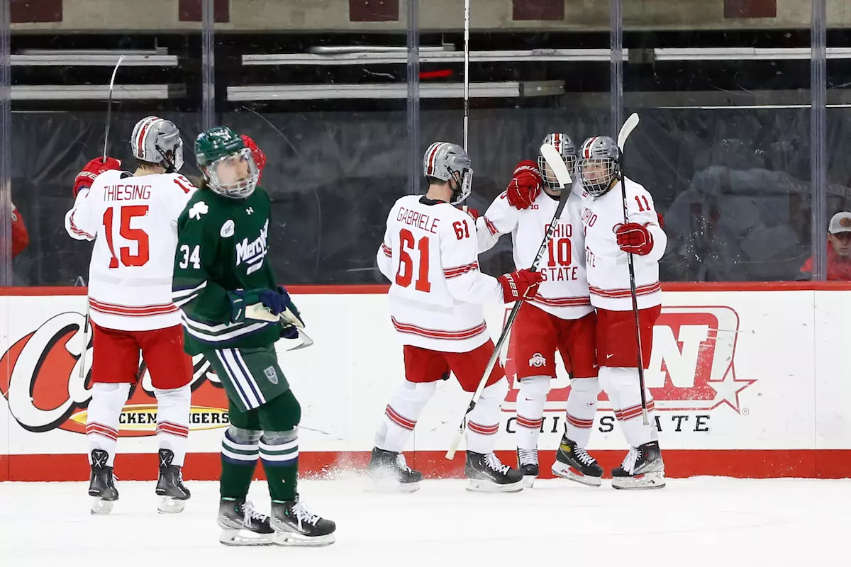 No. 17 Buckeyes Post 3-2 Win over Mercyhurst