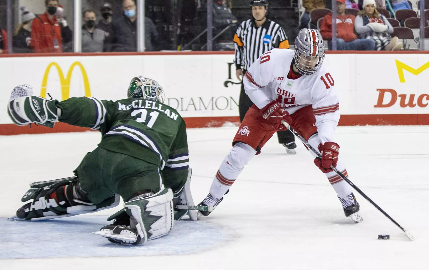 No. 17 Buckeyes Post 3-2 Win over Mercyhurst