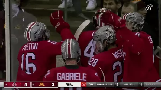 No. 18/14 Buckeyes Rally to Down No. 6/8 Gophers, 4-3