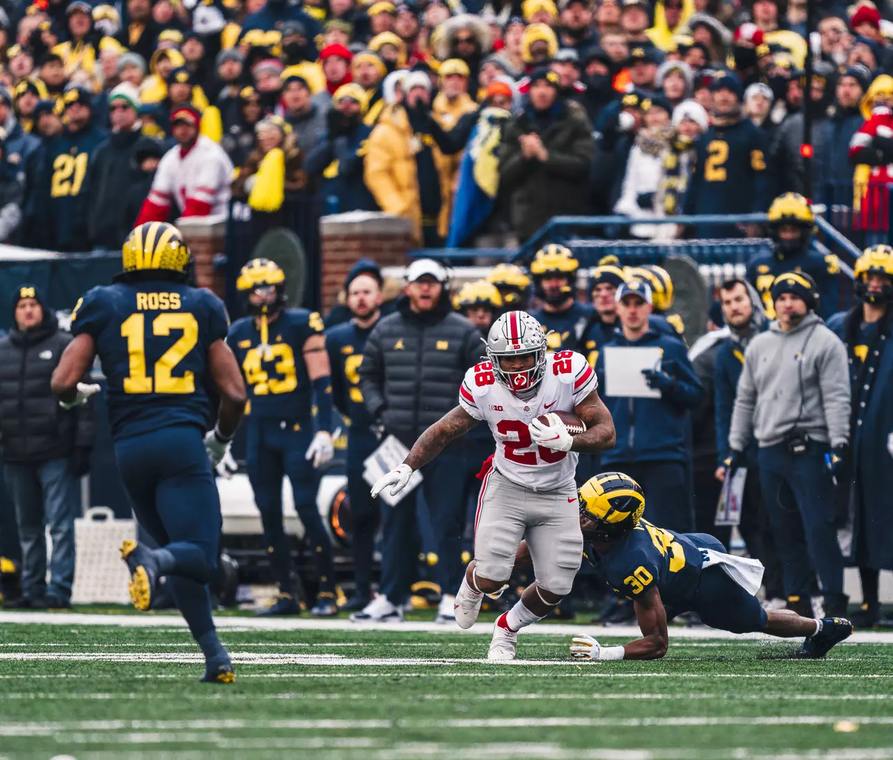 Buckeyes Fall in Ann Arbor
