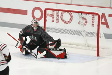 Thiele Earns First Career Shutout in Buckeyes’ 9-0 Win Over Mavericks