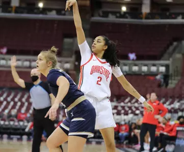 Buckeyes Roll Past Mount St. Mary’s 94-50