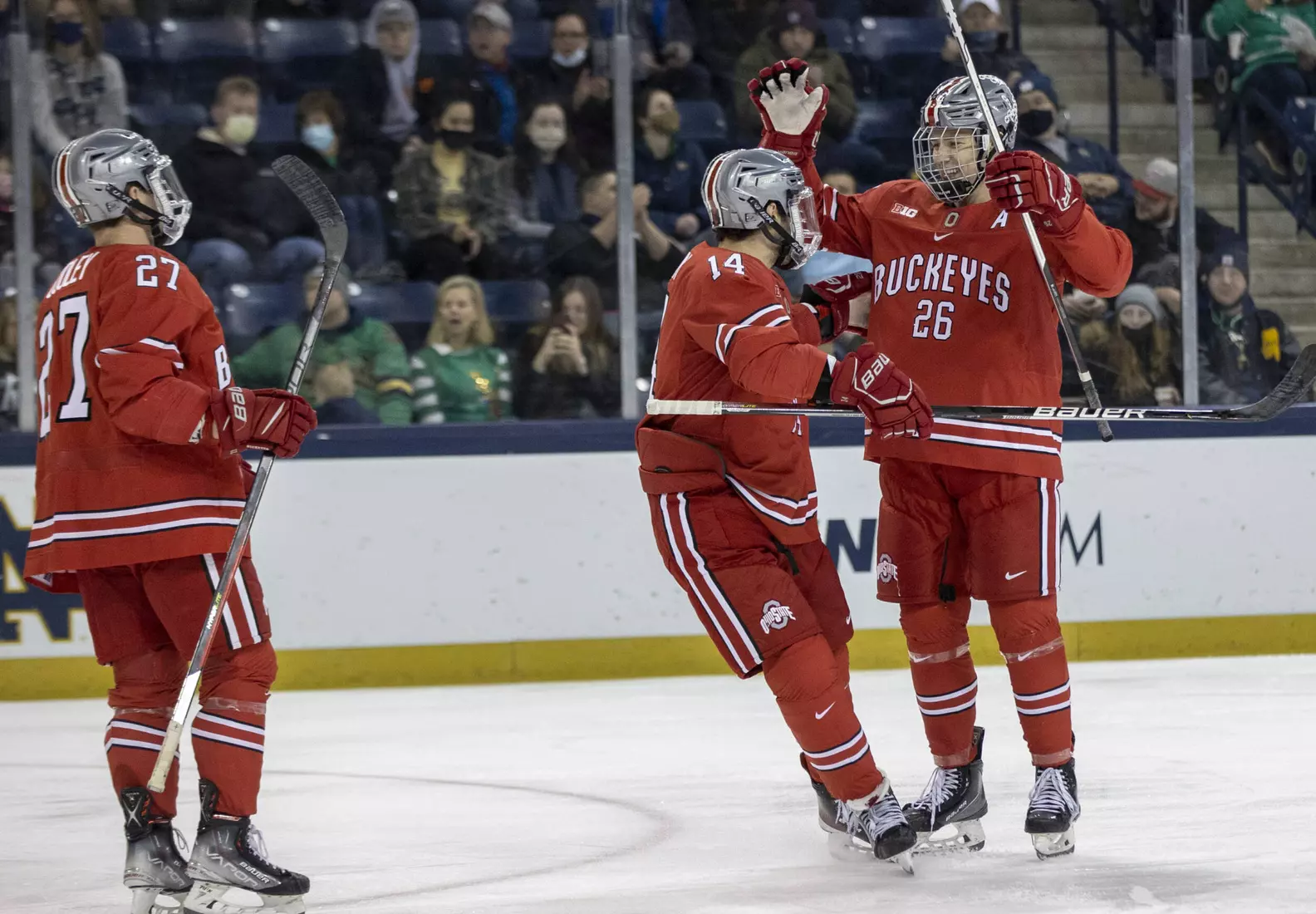 No. 18 Buckeyes Fall at No. 8 Notre Dame, 5-1