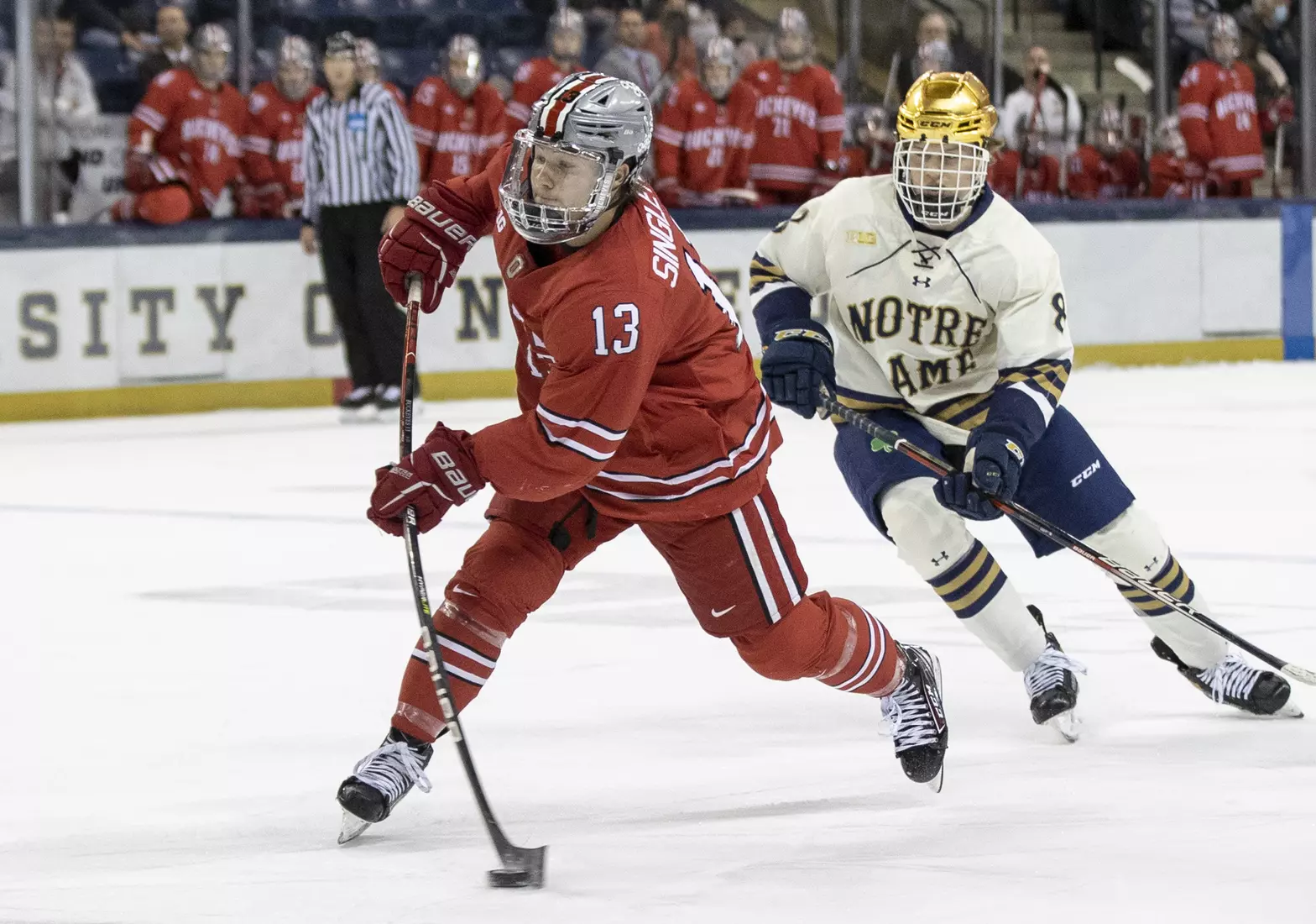 No. 18 Buckeyes Fall at No. 8 Notre Dame, 5-1