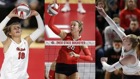 Rader, Podraza, Londot Named AVCA All-Americans