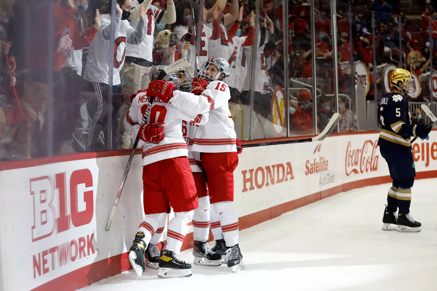 Preston’s Hat Trick Leads Buckeyes Past Notre Dame