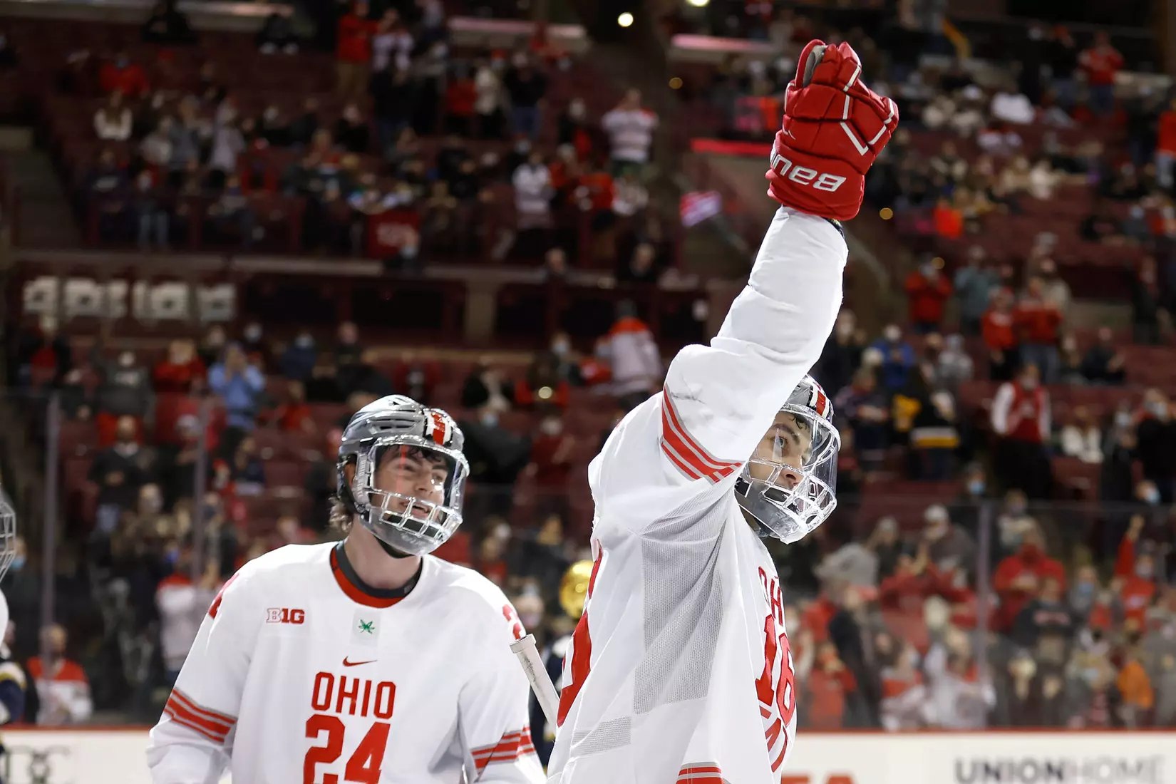 Preston’s Hat Trick Leads Buckeyes Past Notre Dame