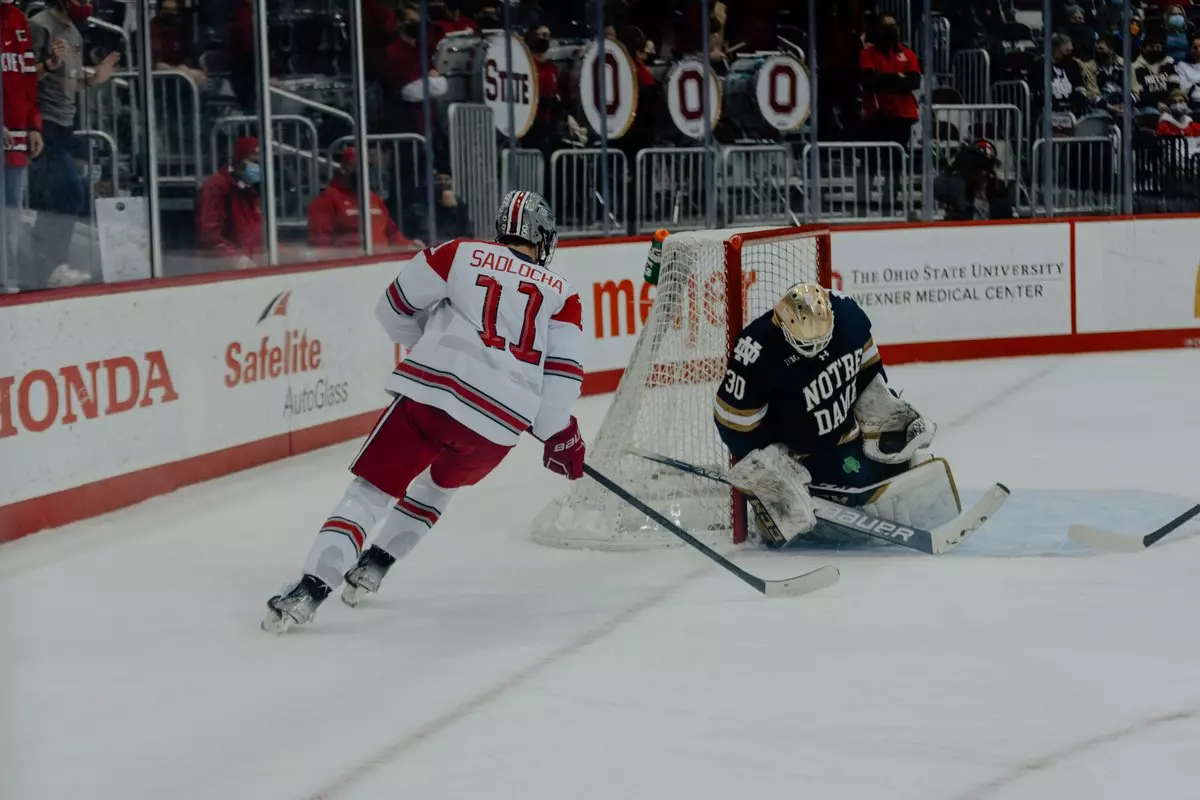 No. 16/15 Buckeyes Fall in OT to No. 13 Notre Dame, 3-2