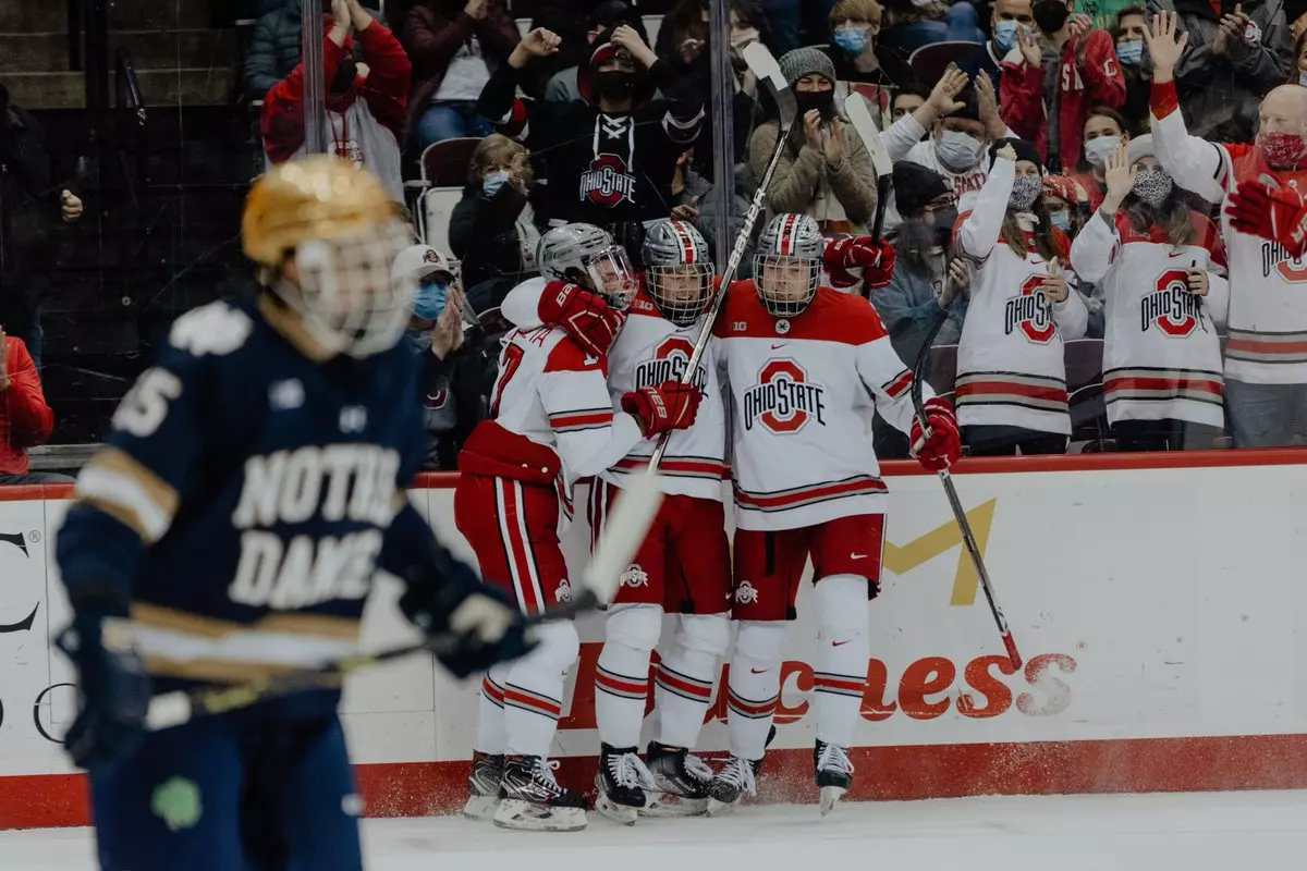No. 16/15 Buckeyes Fall in OT to No. 13 Notre Dame, 3-2