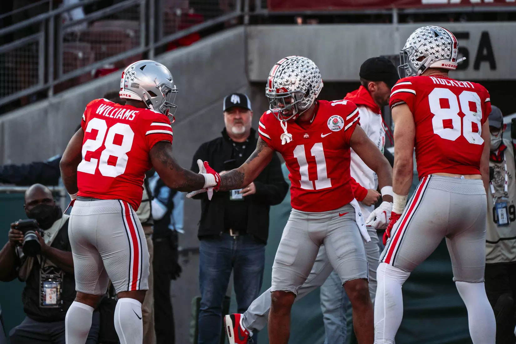 Buckeyes complete second-half comeback in 48-45 Rose Bowl win over Utah