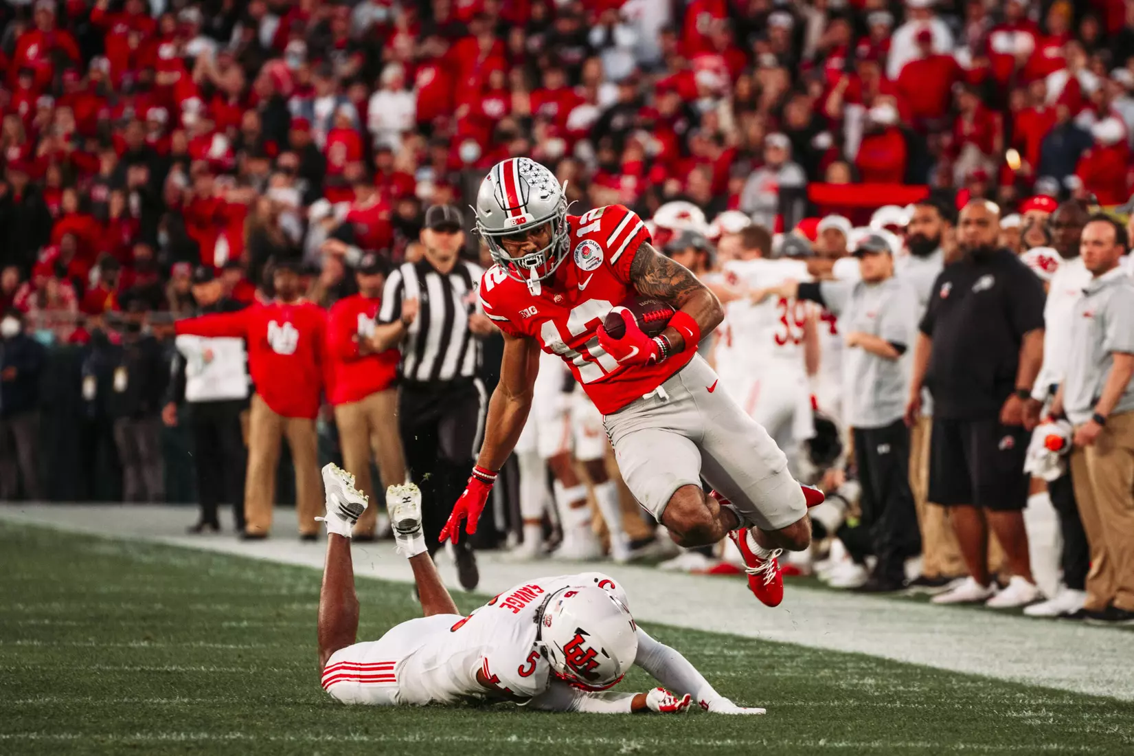 Buckeyes complete second-half comeback in 48-45 Rose Bowl win over Utah