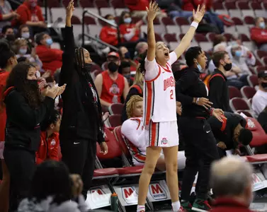 Mikesell and Harris’ Career Nights Lead OSU Past Illinois