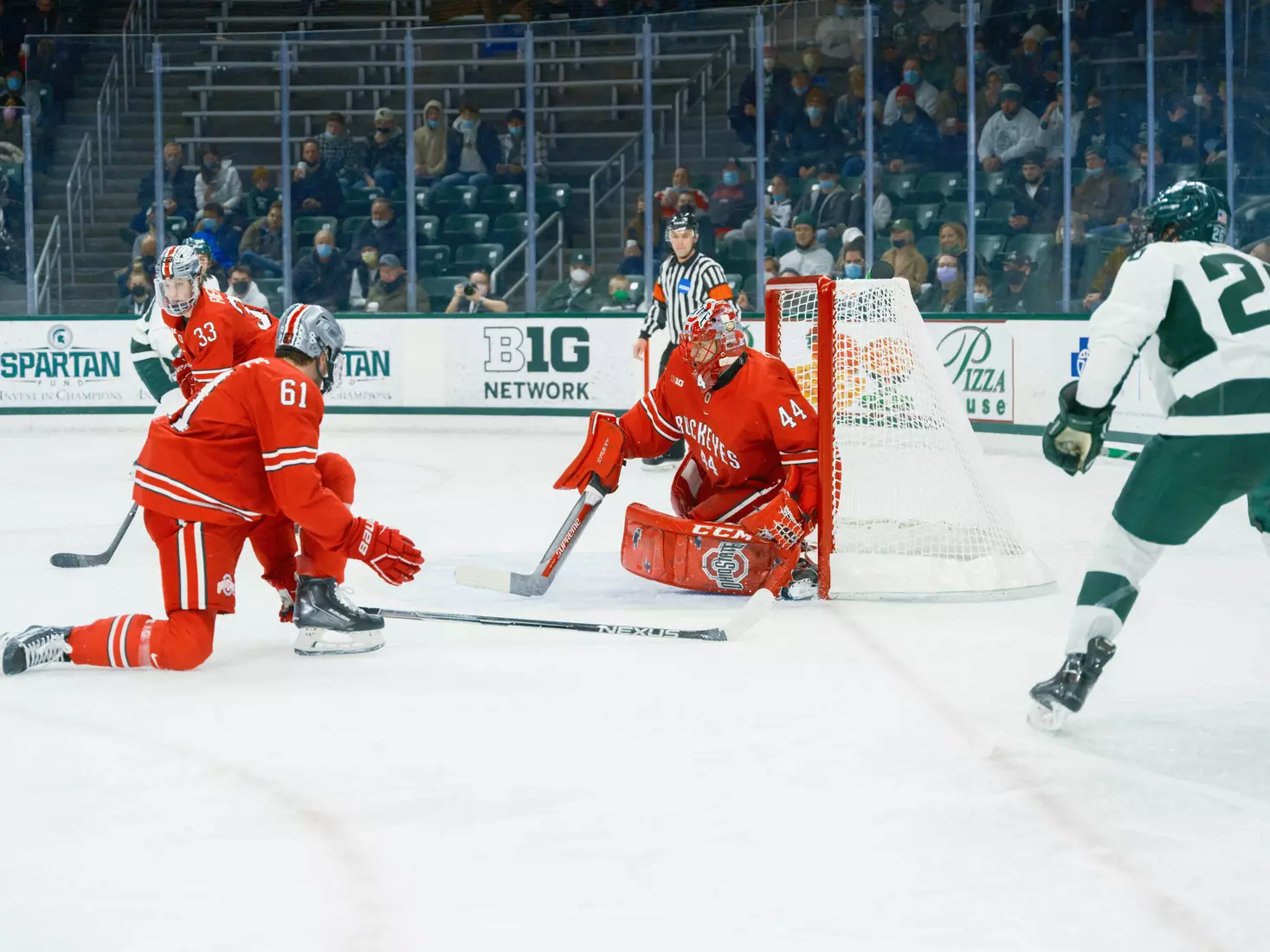 No. 15 Buckeyes Post 4-1 Win at Michigan State