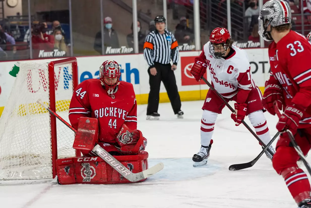 No. 17 Ohio State Rallies to Defeat Badgers, 5-3