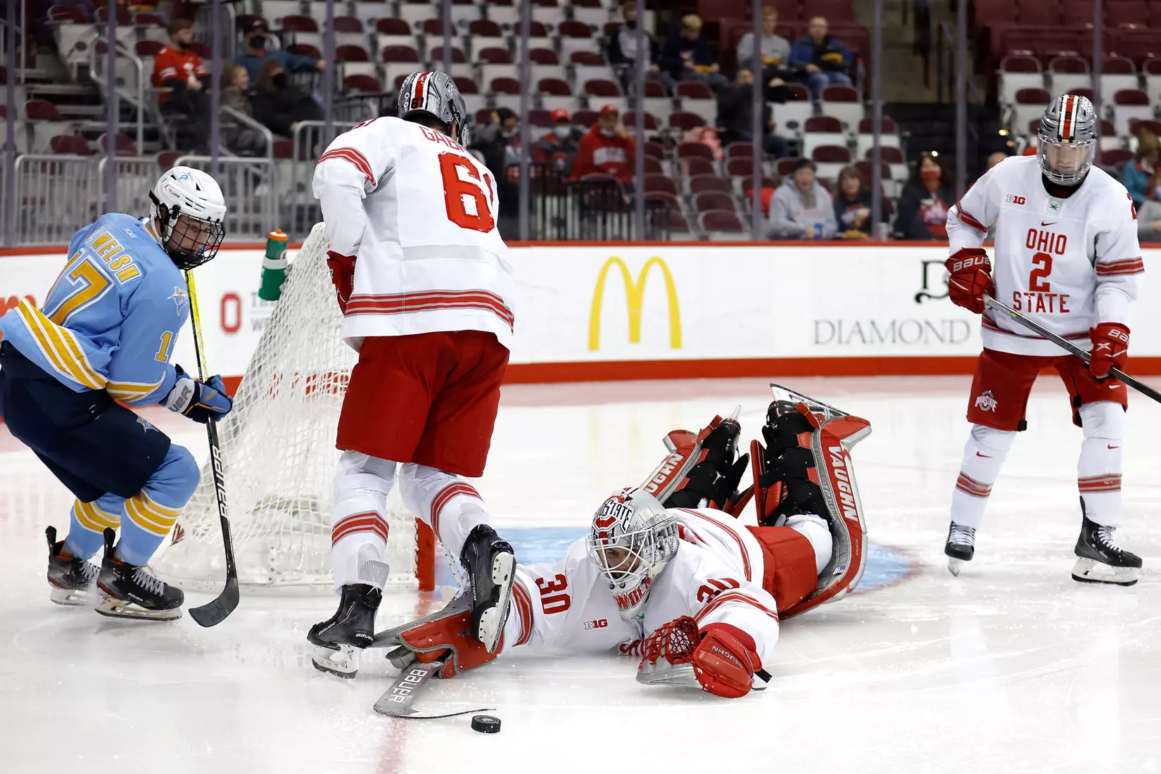 No. 17 Ohio State Wins 7-2 Over LIU for Sweep