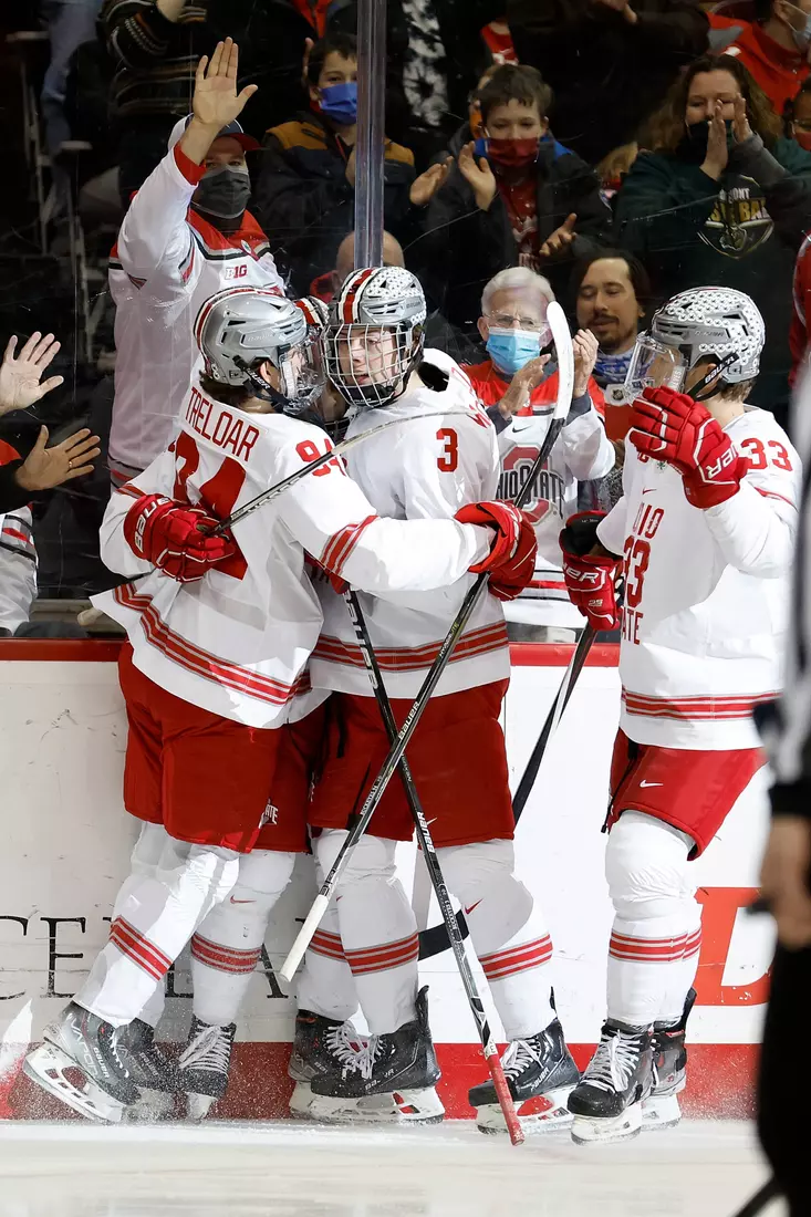 Preston’s Hat Trick Leads Buckeyes Past Notre Dame