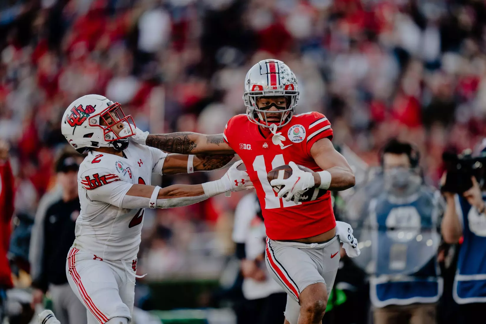 Buckeyes complete second-half comeback in 48-45 Rose Bowl win over Utah