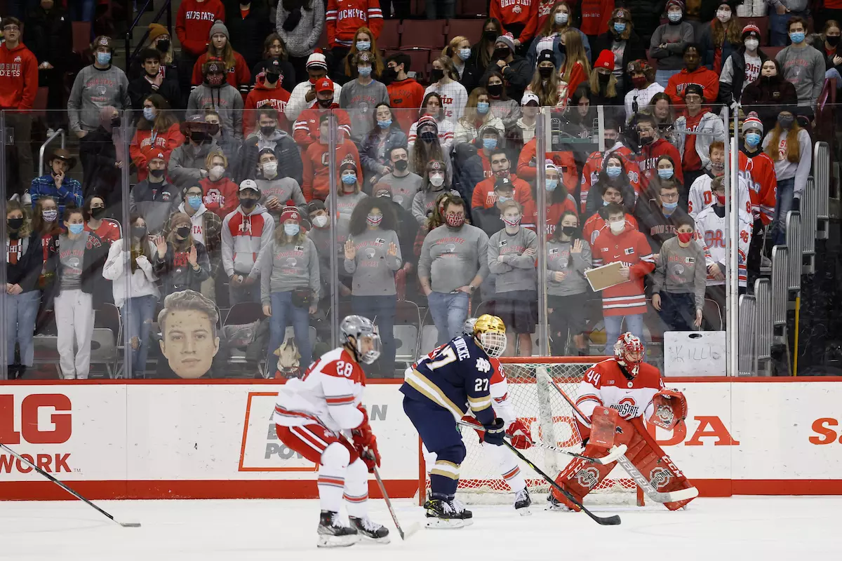 No. 16/15 Buckeyes Fall in OT to No. 13 Notre Dame, 3-2