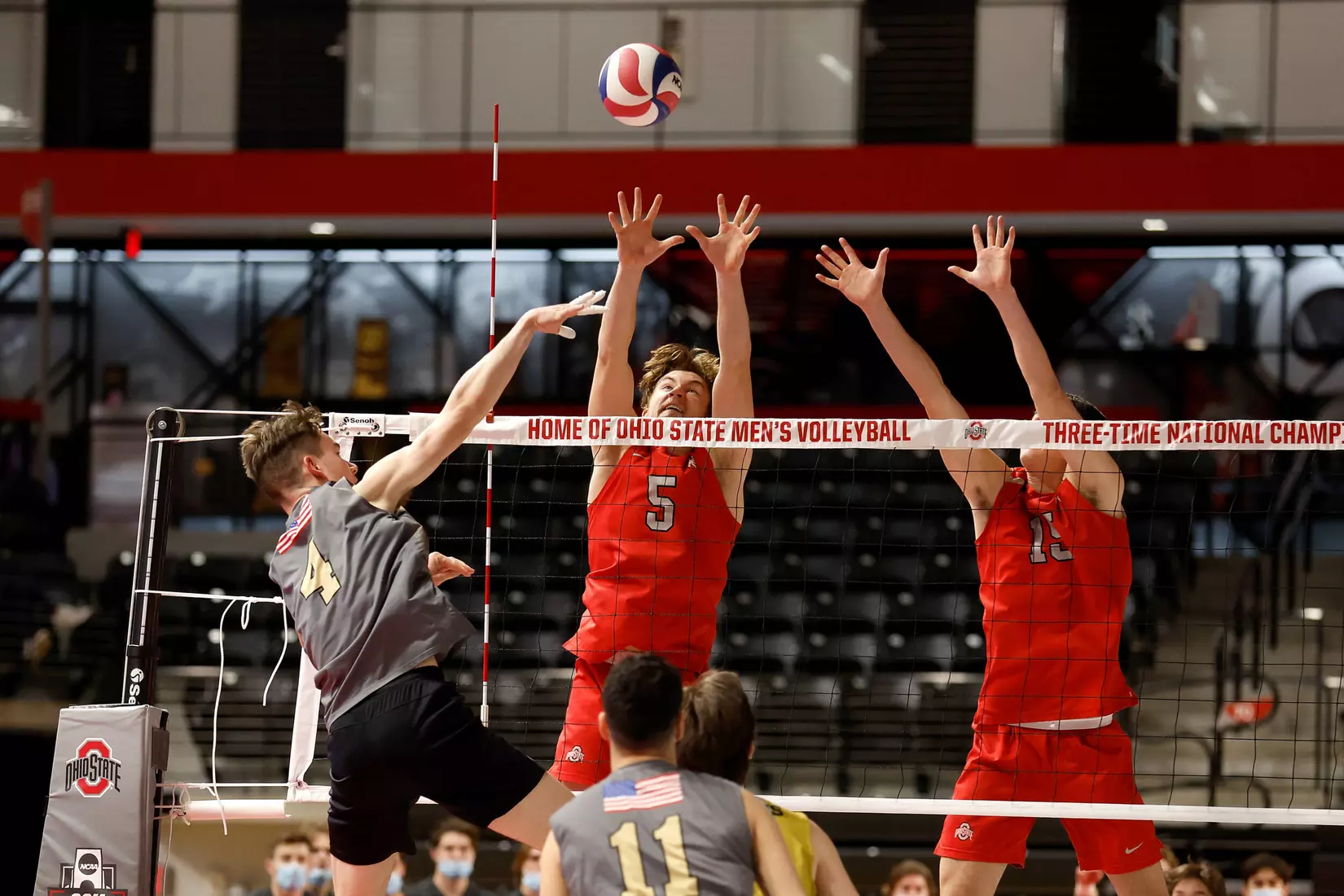 No. 14 Buckeyes Earn First MIVA Win, 3-0, vs. Mastodons