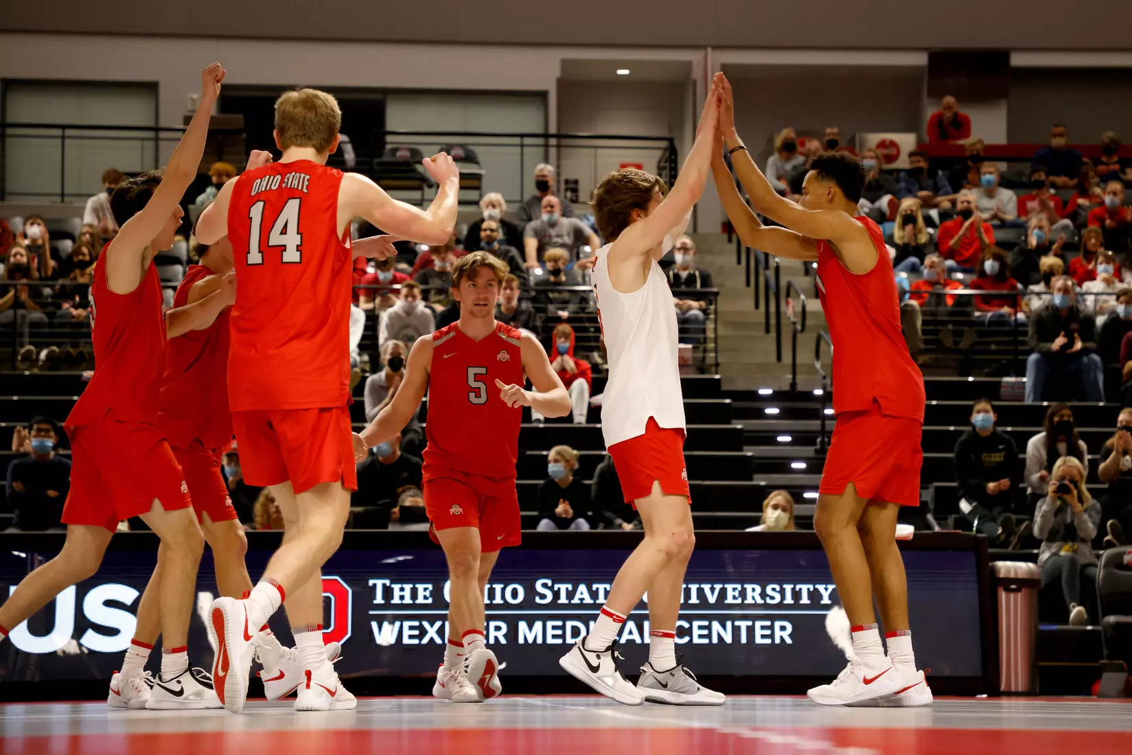No. 14 Buckeyes Earn First MIVA Win, 3-0, vs. Mastodons
