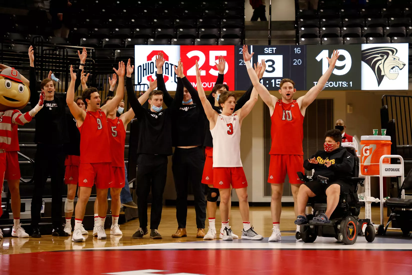 Pasteur Powers No. 15 Buckeyes to 3-0 Win Over Lions
