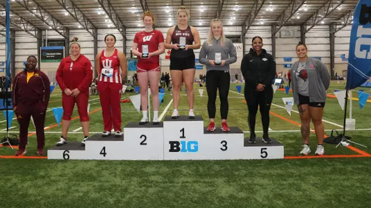 Two Individual Champions and a Program Record Highlight Day One of the Big Ten Championships