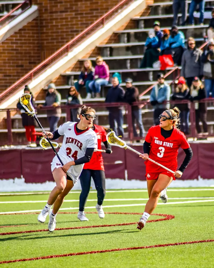 Buckeyes Fall at No. 12 Denver, 12-5