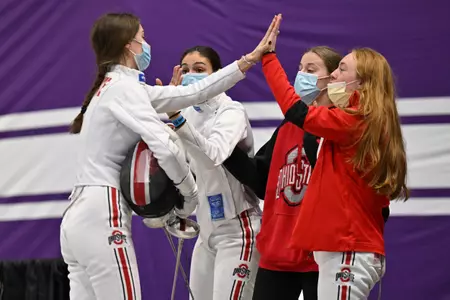 Buckeye Women in Action at NCAA Fencing Championships