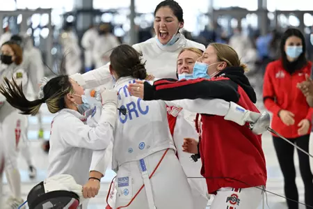 Buckeye Men and Women Combine for 10-1 Mark at NU Winter Duals