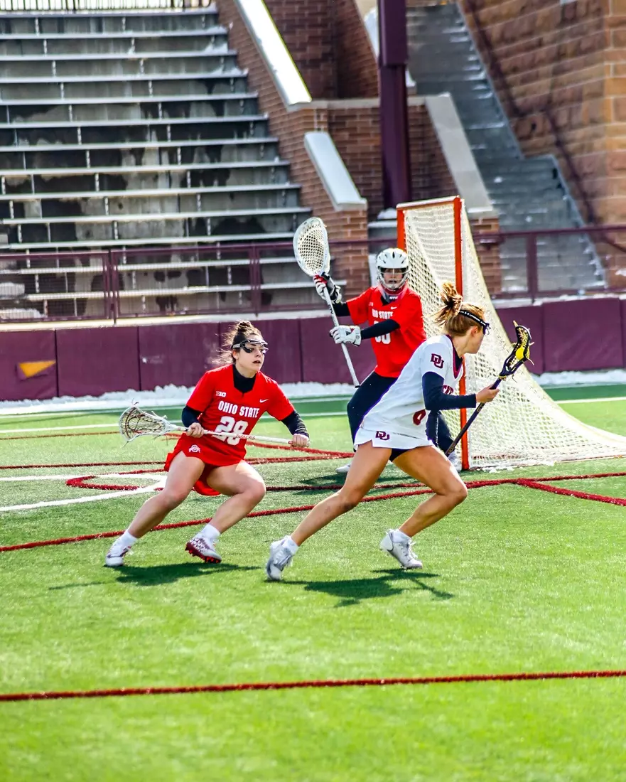 Buckeyes Fall at No. 12 Denver, 12-5