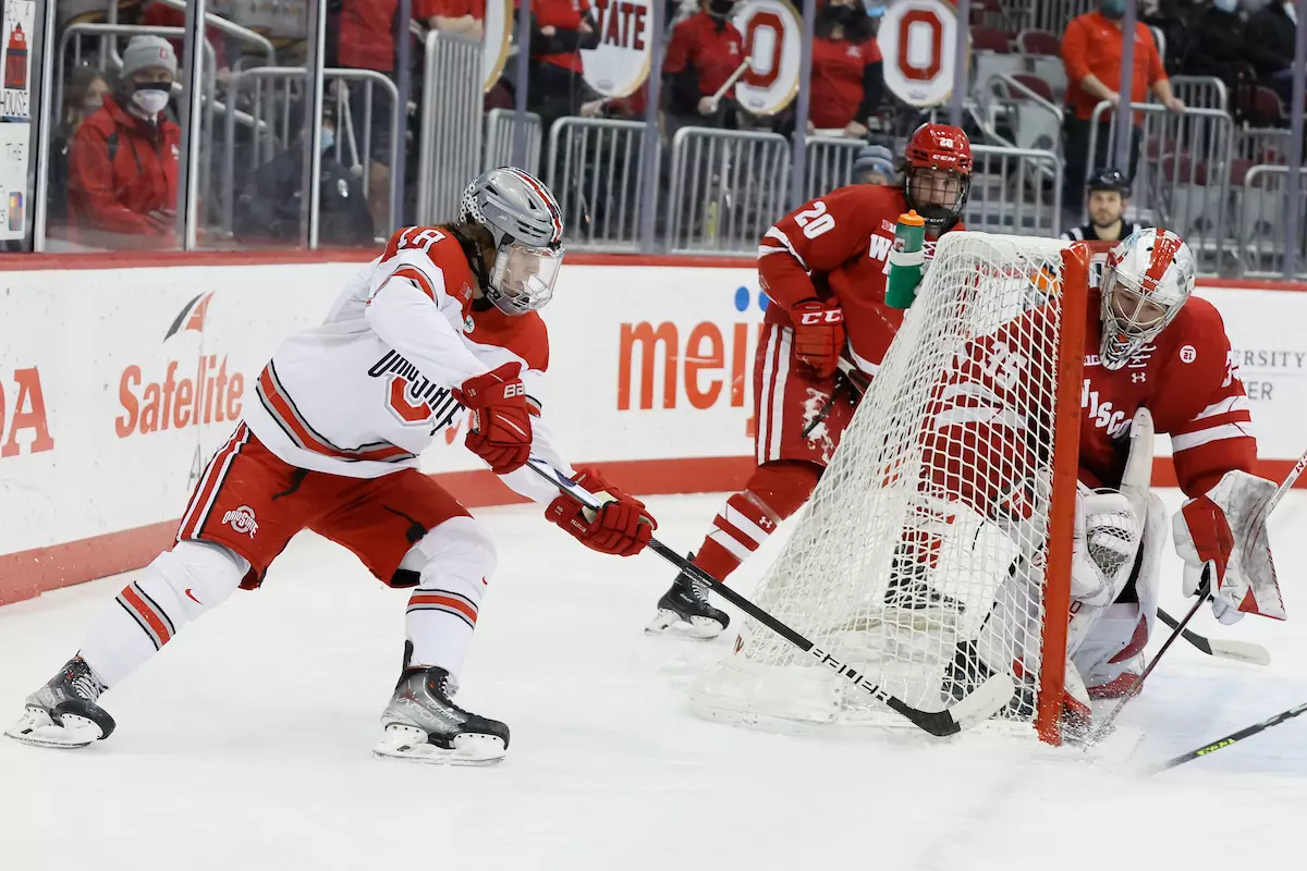 No. 9/8 Buckeyes Come Back to Down Wisconsin in OT, 4-3