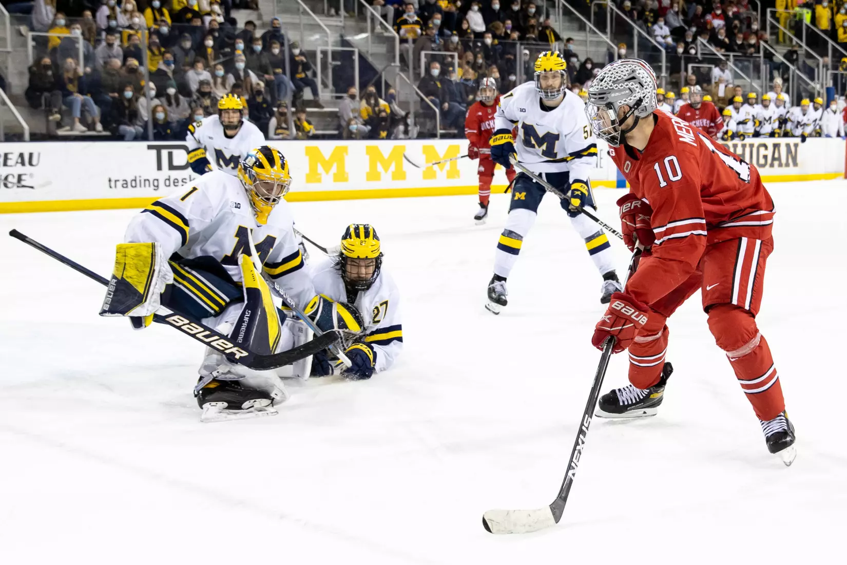 No. 11/12 Buckeyes Fall at No. 2 Michigan, 5-3