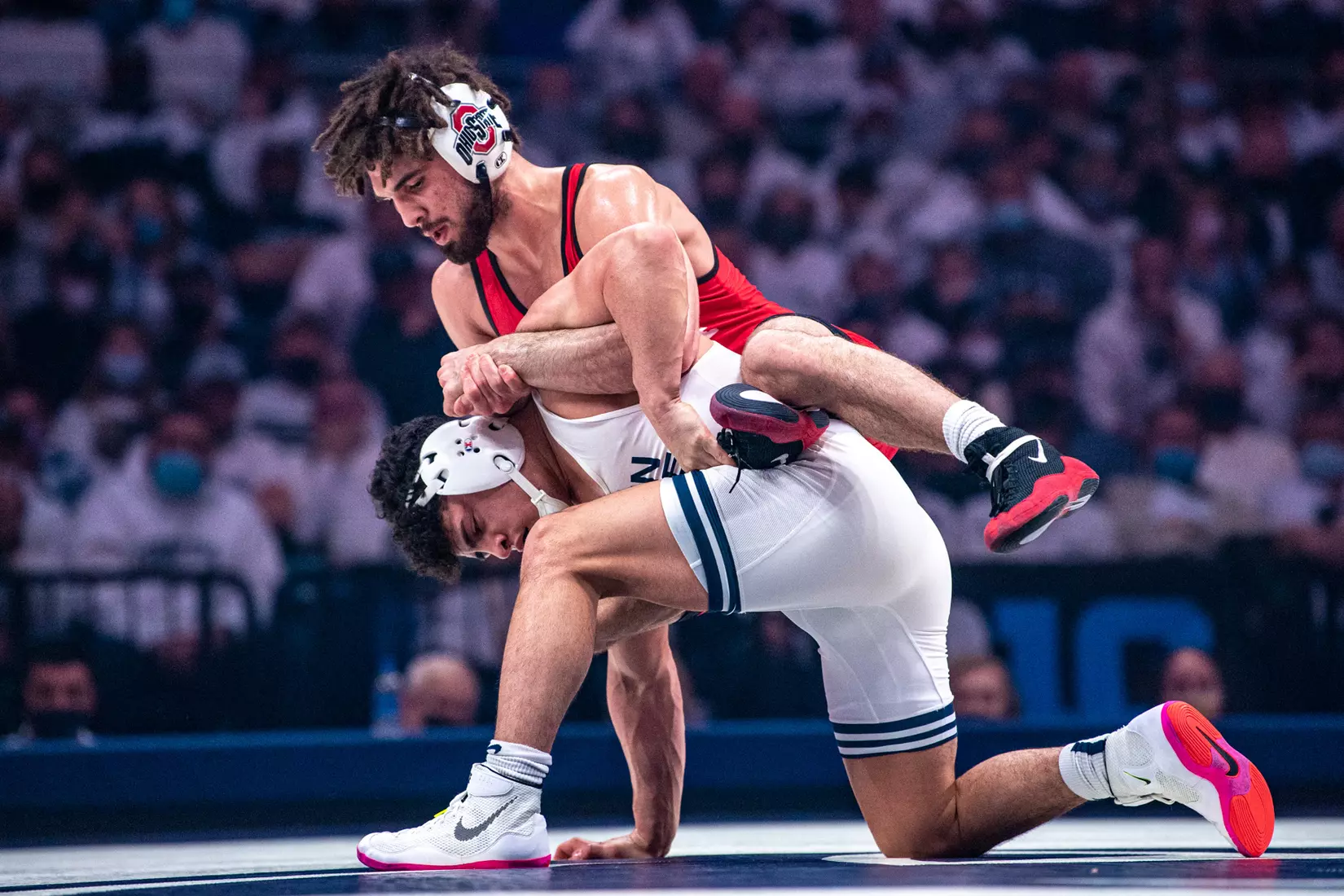 No. 1 Penn State Earns Dual Win vs. No. 8 Ohio State, 32-7