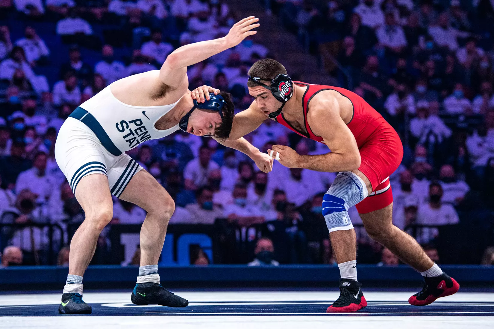 No. 1 Penn State Earns Dual Win vs. No. 8 Ohio State, 32-7