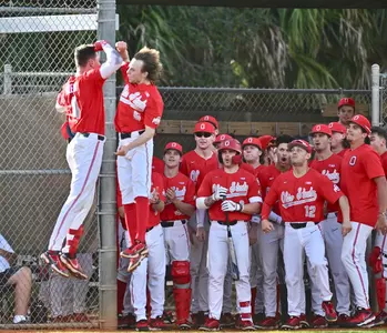 Buckeyes win the opener in Port Charlotte, beating Marshall 15-4