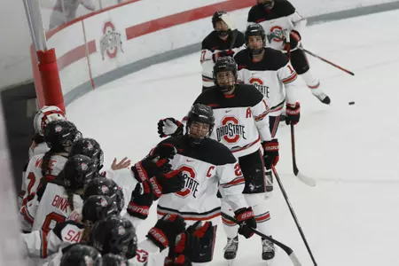 Ohio State Advances to WCHA Final Faceoff With 3-0 Win Over St. Cloud State