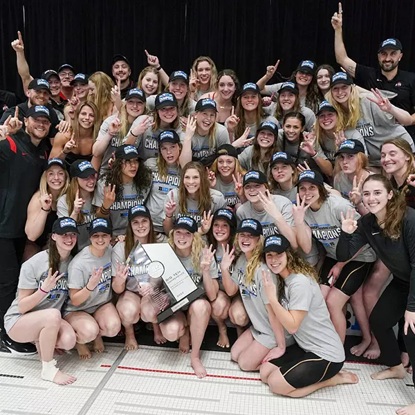 Title IX: Swimming & Diving Claims Three Straight Big Ten Titles