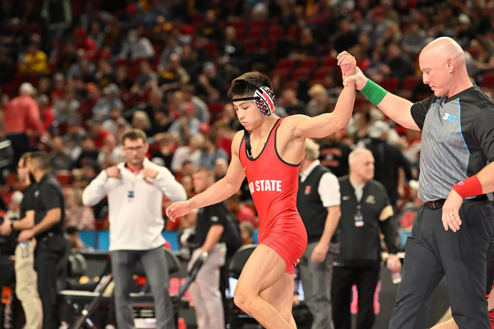 Three Buckeyes Will Wrestle In Big Ten Semifinal Matches Saturday Night