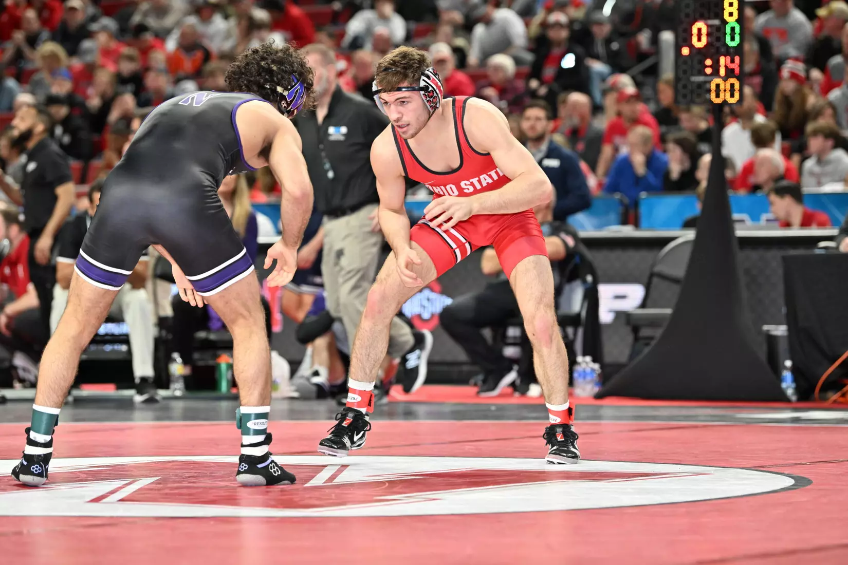 Three Buckeyes Will Wrestle In Big Ten Semifinal Matches Saturday Night