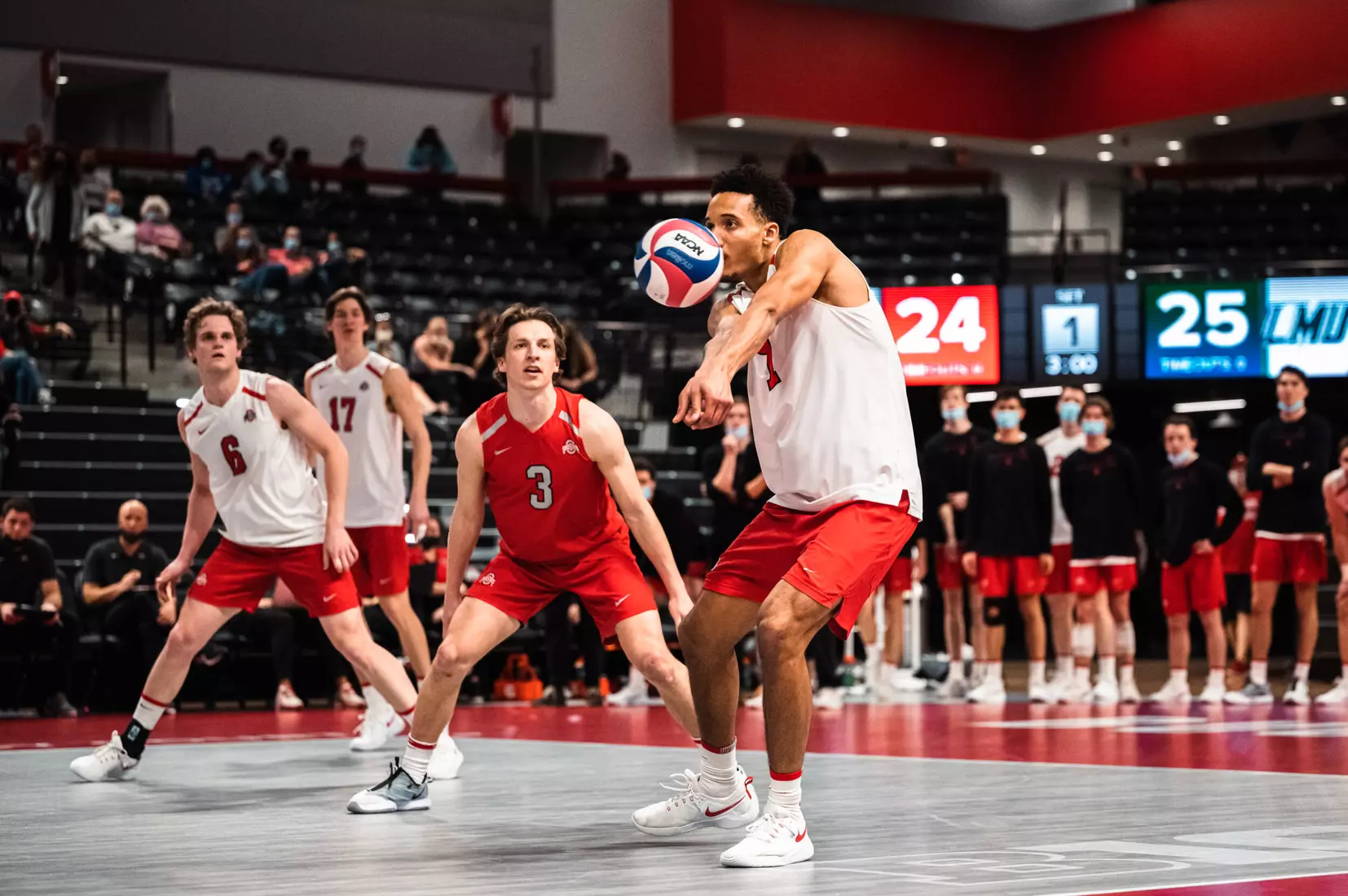 No. 13 Ohio State Wins 3-0 over Railsplitters