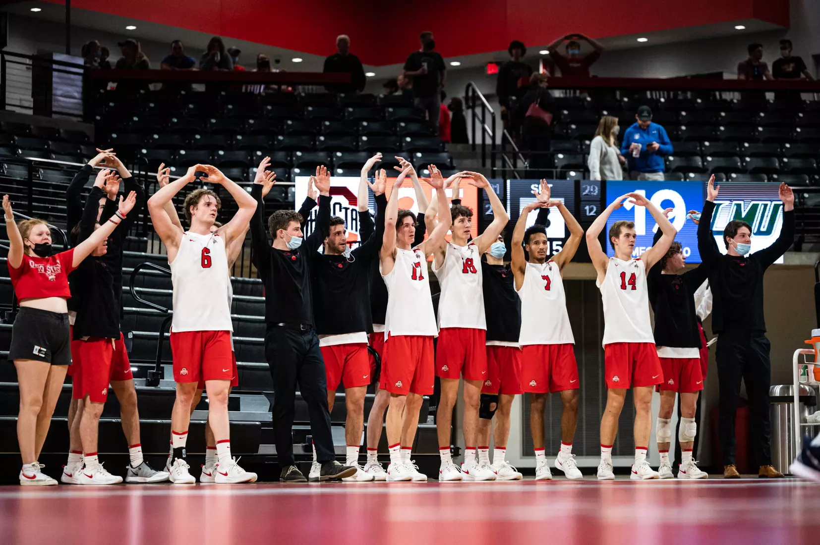 No. 13 Ohio State Wins 3-0 over Railsplitters